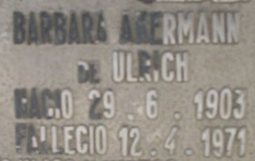 Ackerman Ulrich